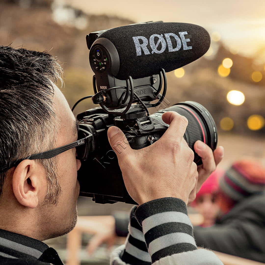 Mikrofon Shotgun Profesional Rode VideoMic Pro+