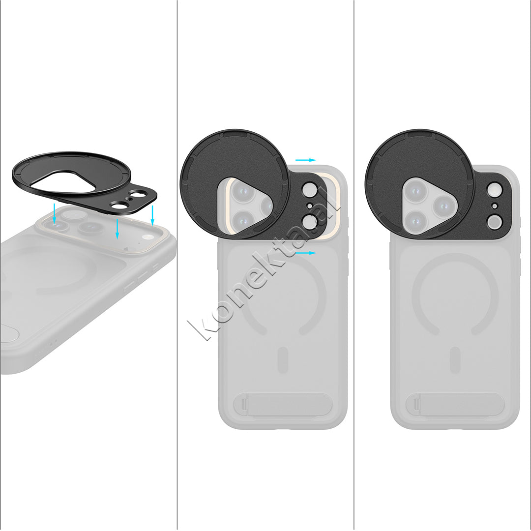 FilMov Attachable Filter Adapter for iPhone 17 Pro Max (67mm) SmallRig 5548
