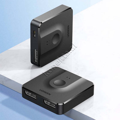 Splitter 2xDisplay Port Ne 1xDisplay Port 4K / 1080p Switch Ugreen