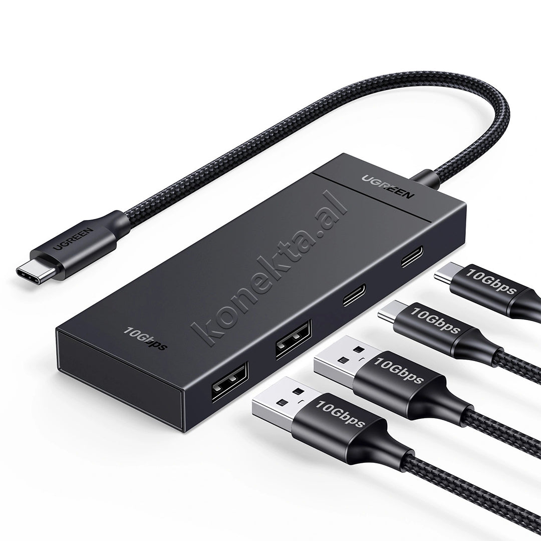 Hub Splitter UGreen Me Porta 2x USB-A + 2x USB-C 10Gbps