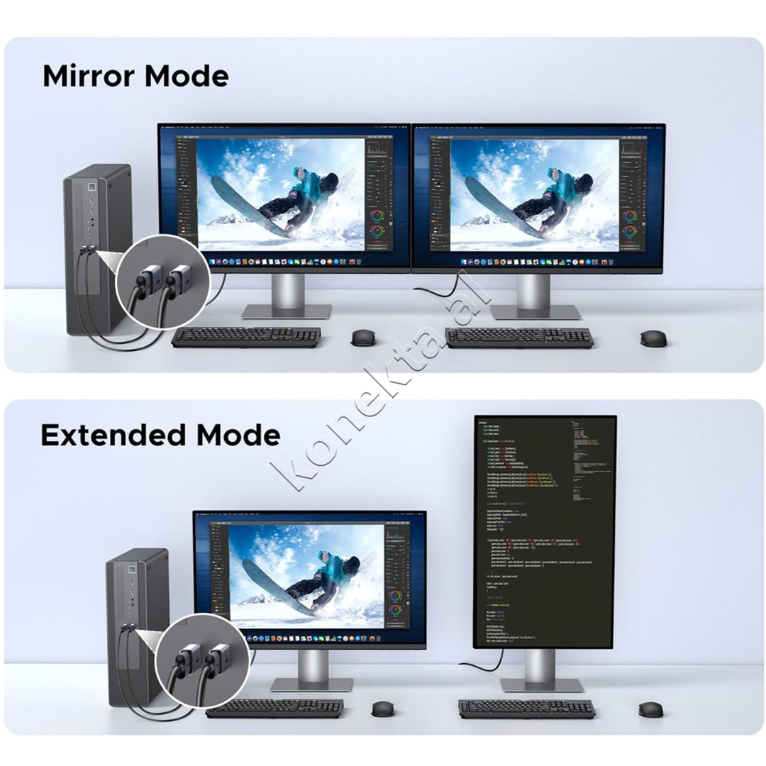 Adaptor DisplayPort Ne HDMI 4K Ugreen