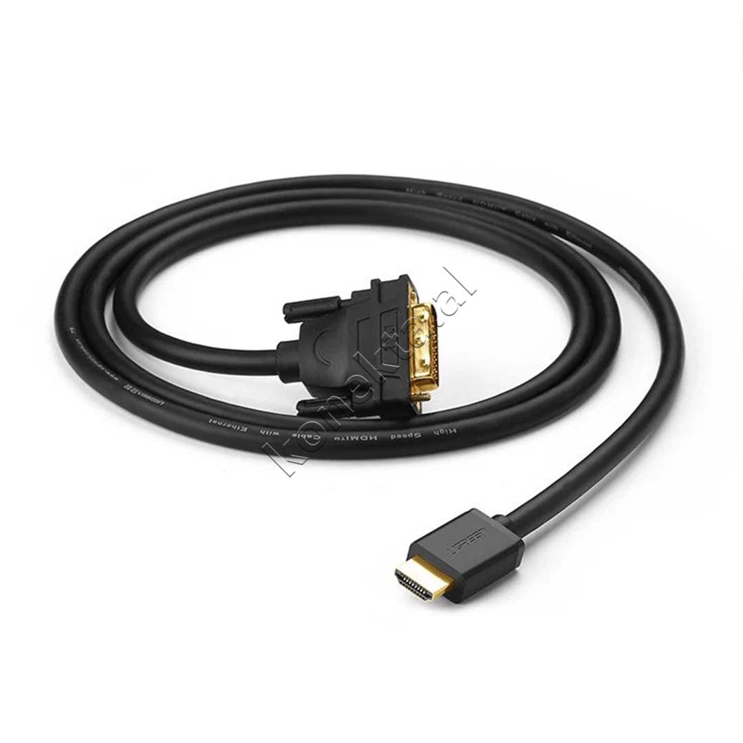 Kabell Adaptor HDMI (M) Ne DVI(24+1) Ugreen