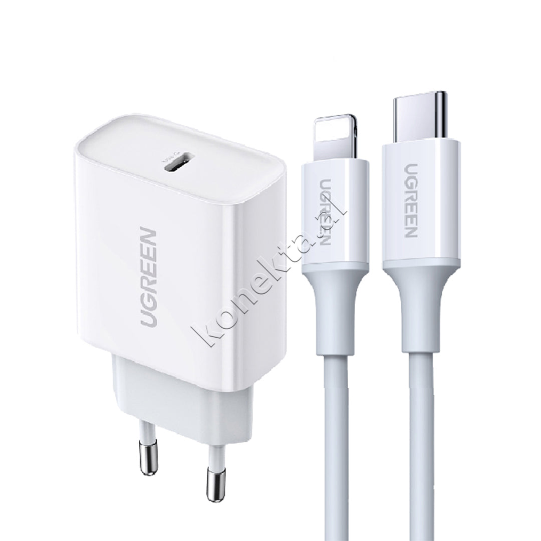 Adaptor Karikimi Set MFi PD20W Me Porte Type-C Ugreen