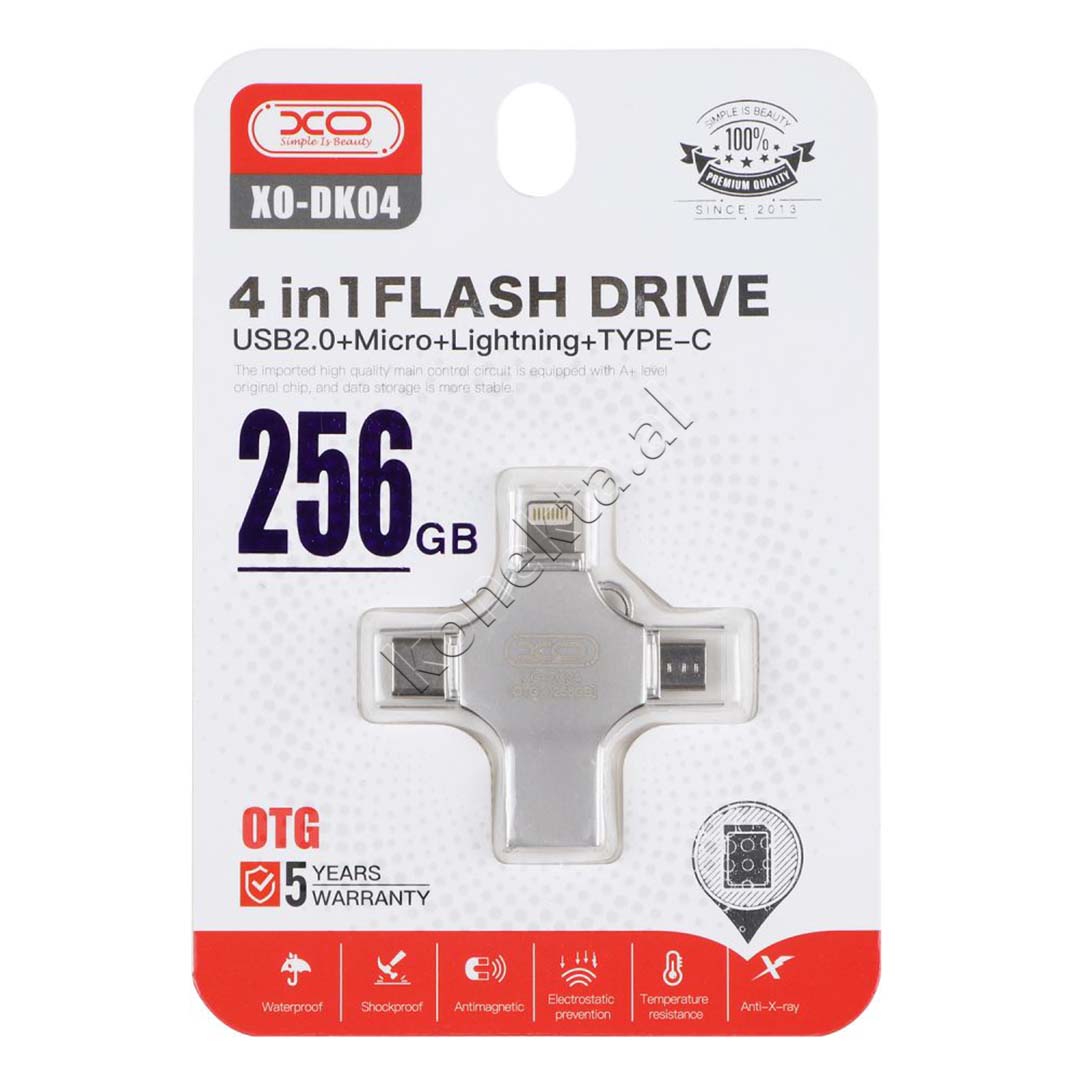 USB 2.0 DHE OTG LIGHTNING / MICRO & TYPE-C XO