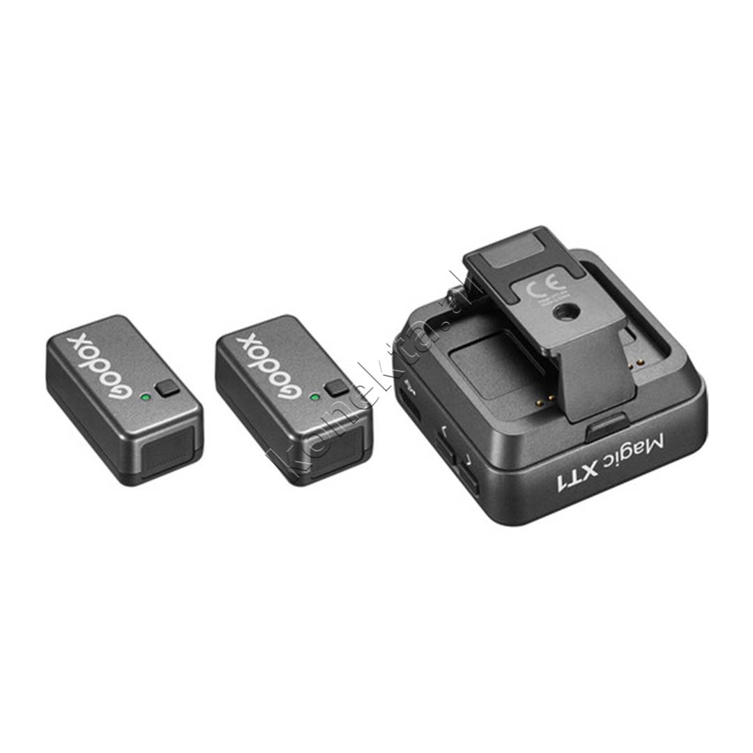 Mikrofon Wireless 2.4GHz ( 1 RX + 2 TX ) Godox Magic XT1