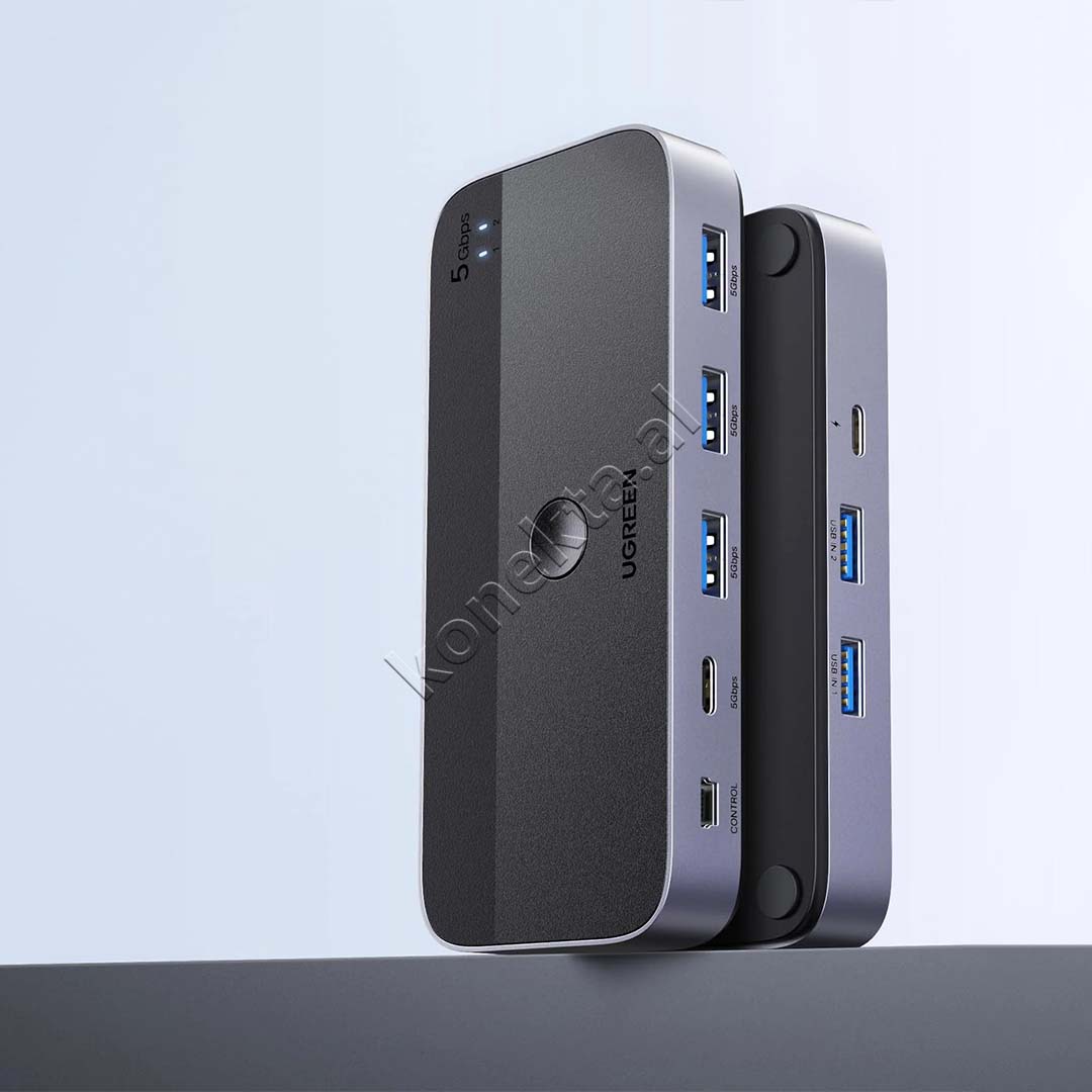 Switch Ugreen 2 Ne 4 Me Porta 3xUSB 3.0 Dhe 1xUSB-C