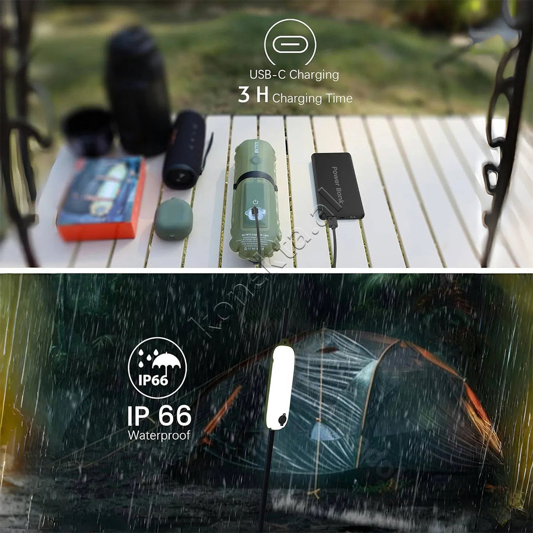 Llambe Led Portative Waterproof Per Kamping