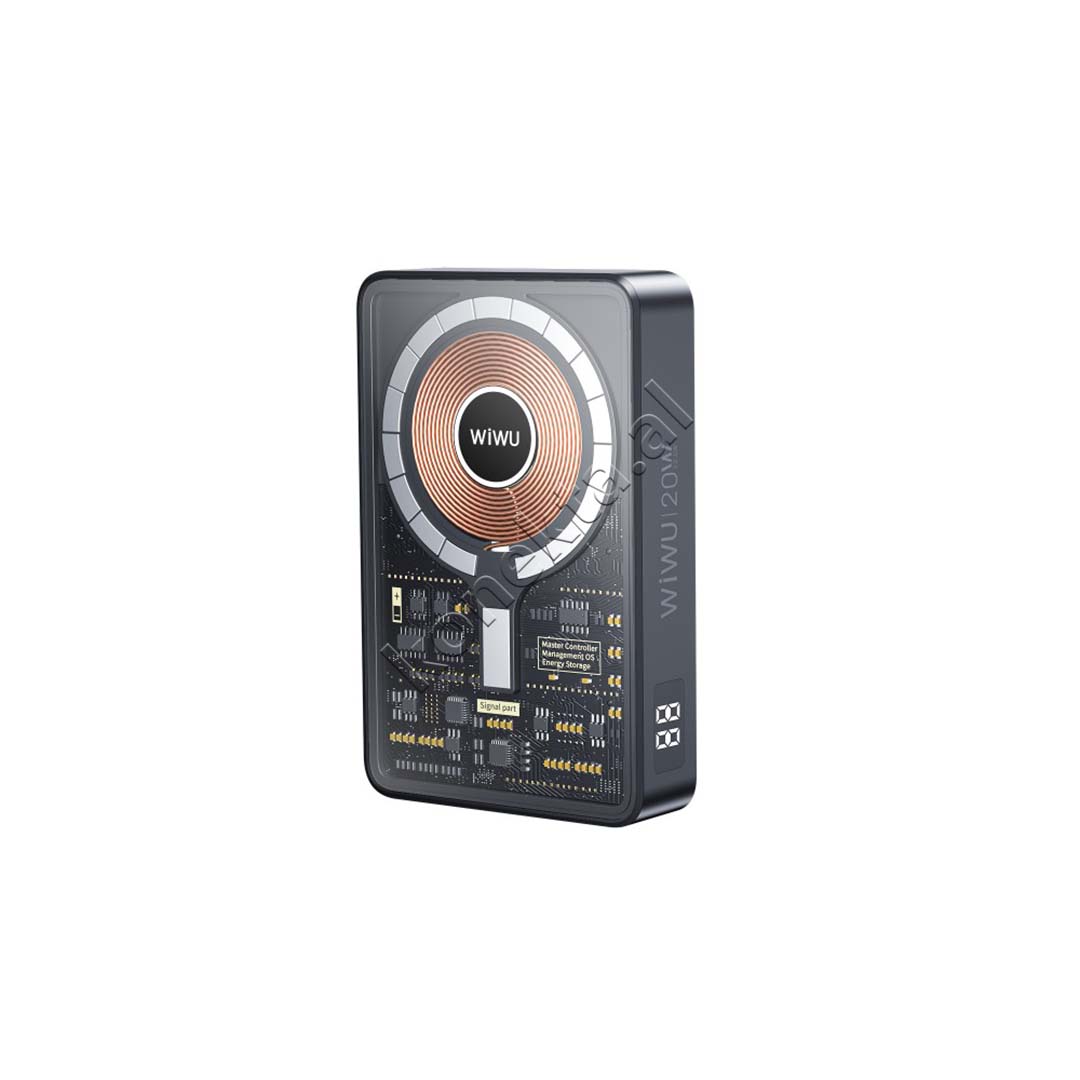 Bateri E Jashtme Magnetike 10000mAh 22.5W Wiwu