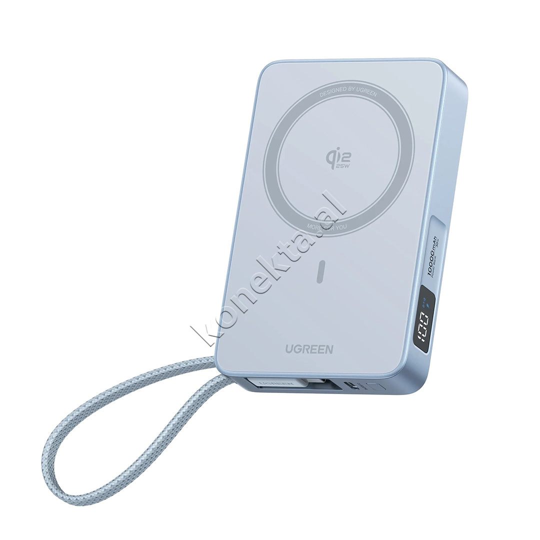 Bateri E Jashtme Magnetike Wireless Qi2 25W 10'000mAh Ugreen