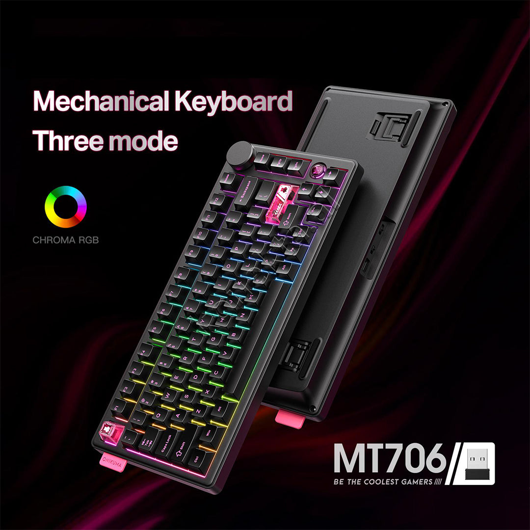 Tastiere Mekanike Gaming Me Ndriçim RGB Onikuma