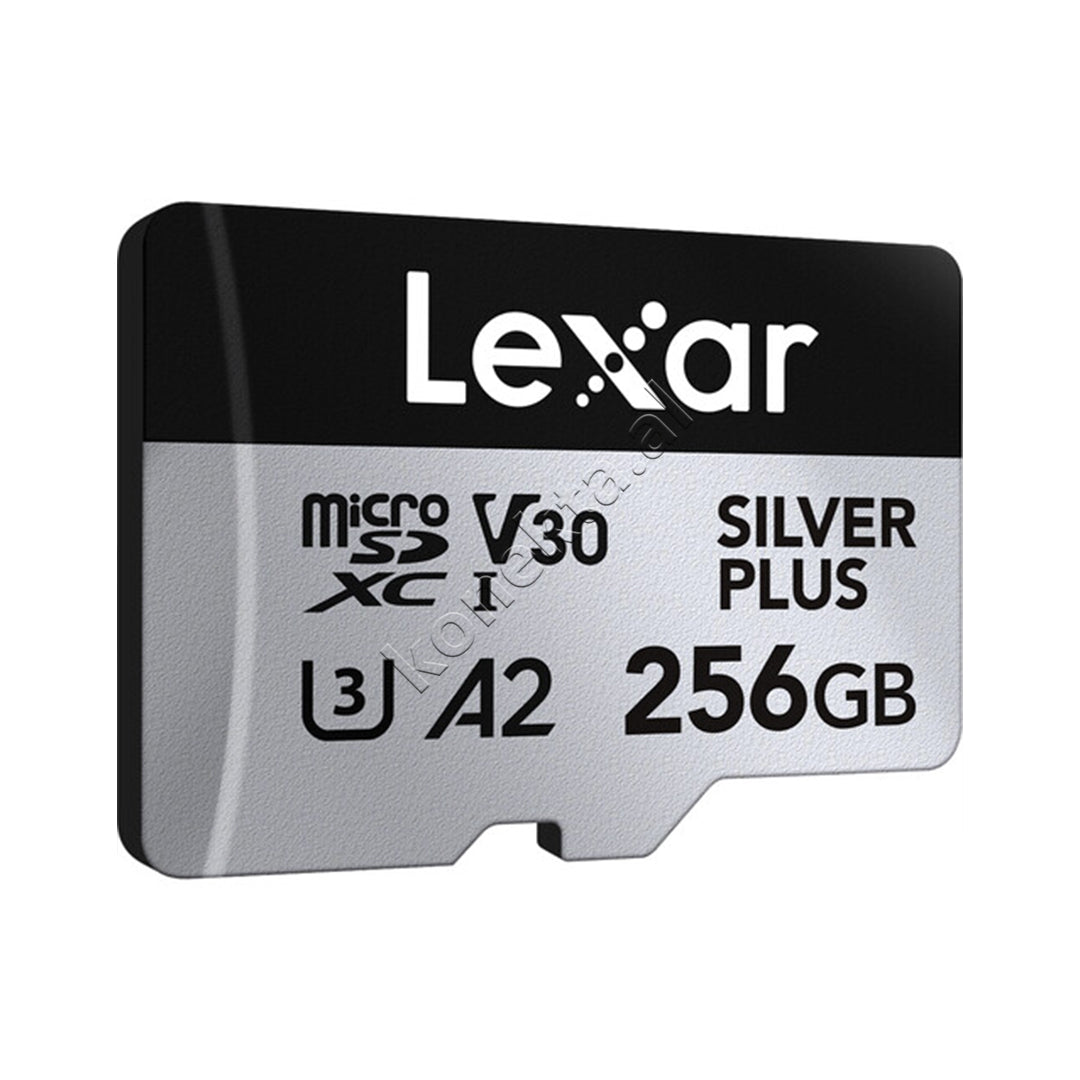 Karte Memorie MicroSDXC Me Adaptor Silver Plus 256GB Lexar