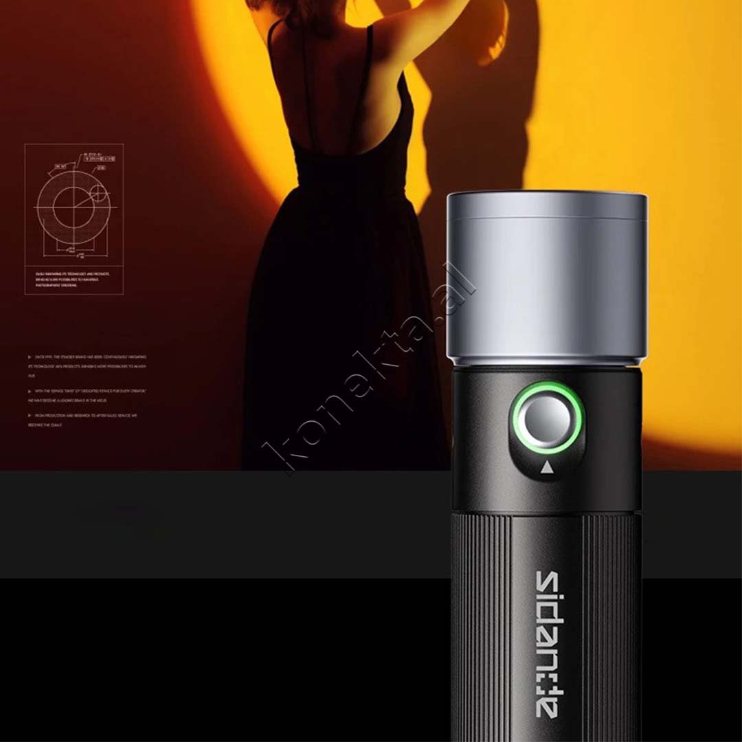 Drite Profesionale Me 4 Ngjyra 10W Sidande