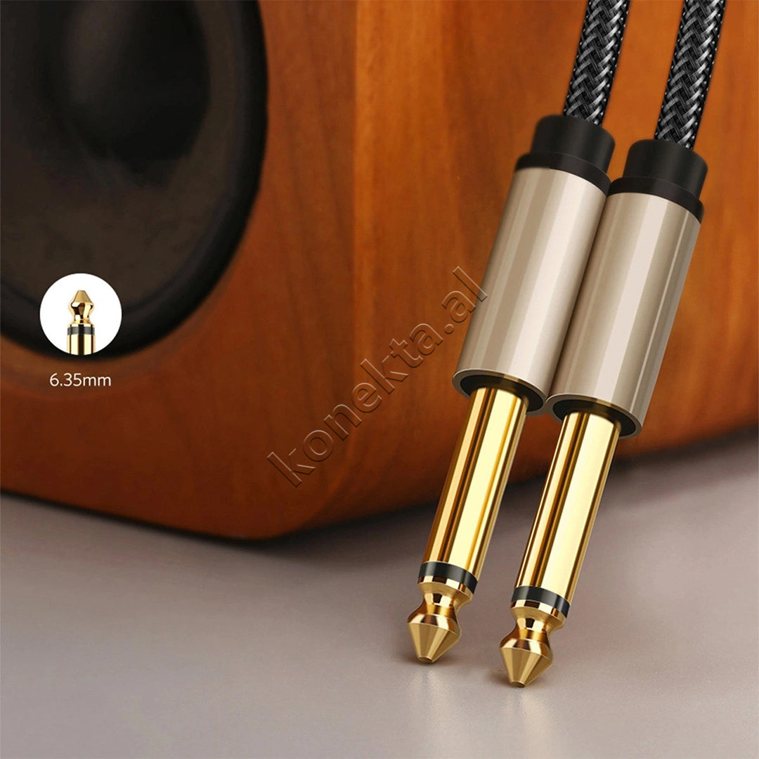 Kabell Audio 6.35mm Ne 6.35mm UGreen 2m