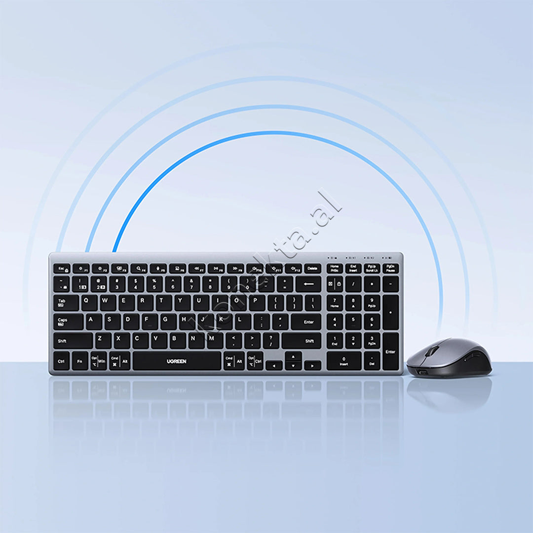 Set Tastiere Dhe Maus Wireless Bluetooth Ugreen