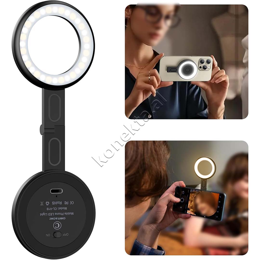 Mini Drite Profesionale Magnetike Per Selfie