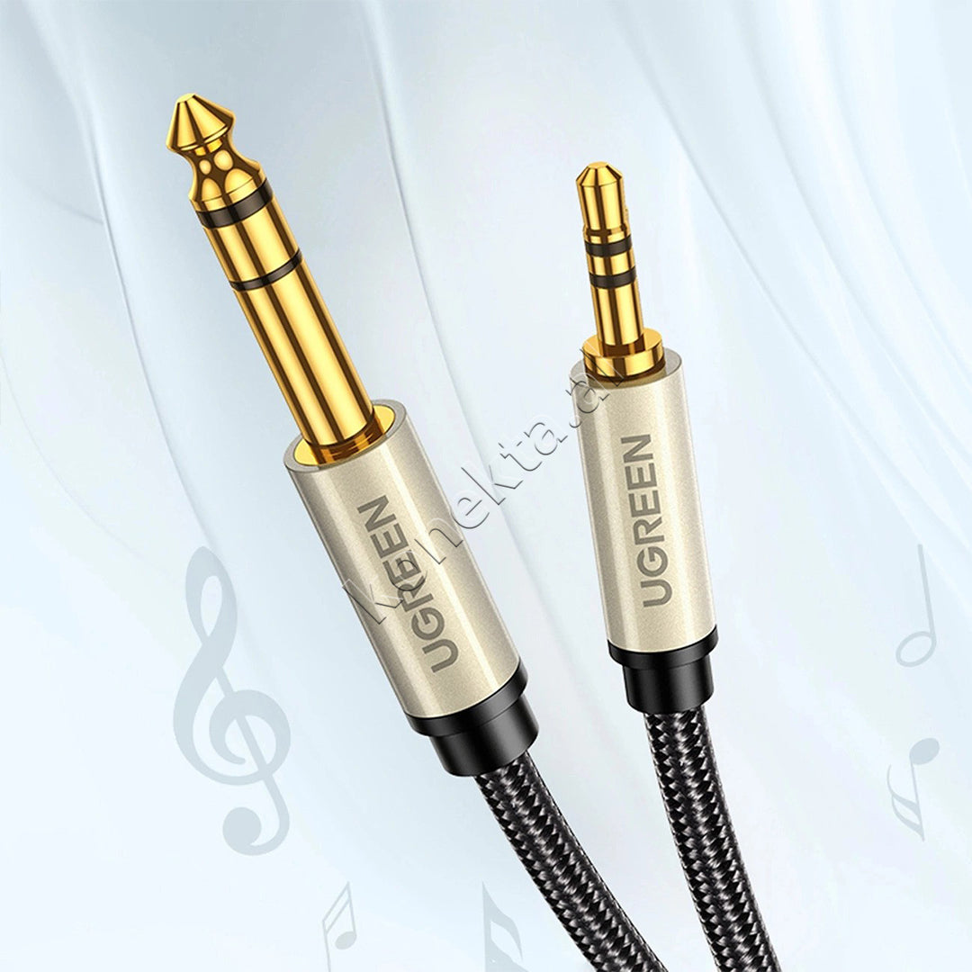 Kabell AUX 3.5mm Ne AUX 6.5mm UGreen 5m