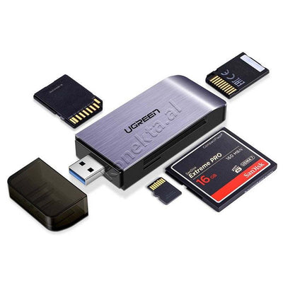Lexues Kartash Ugreen Me Porte Usb 3.0 Per Karta SD/ TF/ CF/ MS