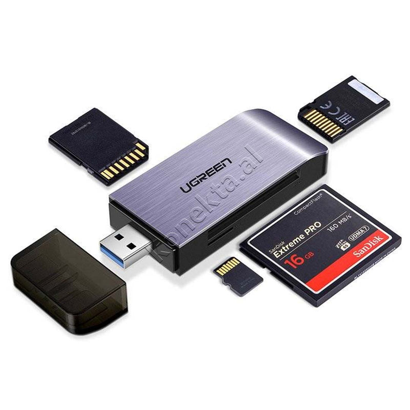 Lexues Kartash Ugreen Me Porte Usb 3.0 Per Karta SD/ TF/ CF/ MS