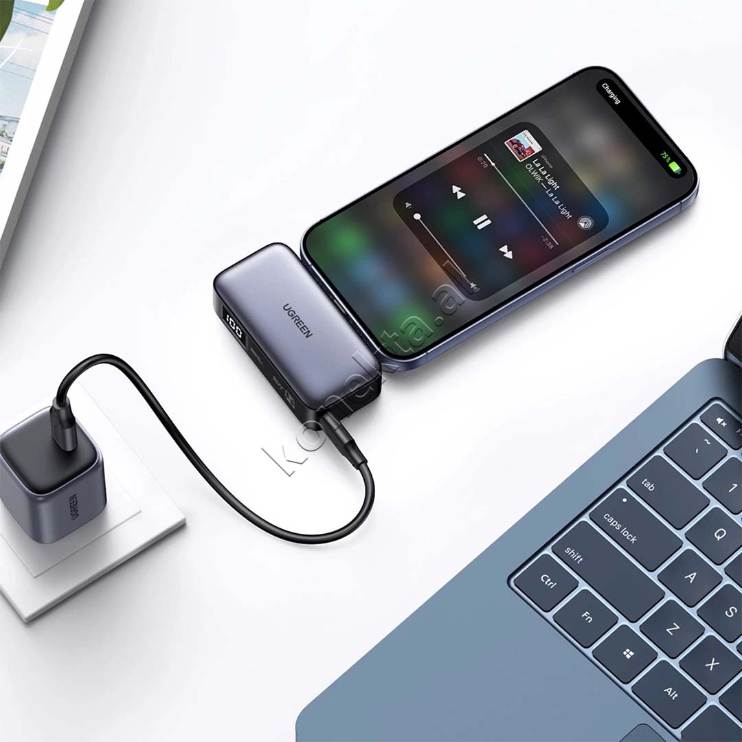 Bateri E Jashtme 5000mAh Ugreen Me Konektor Te Integruar USB-C