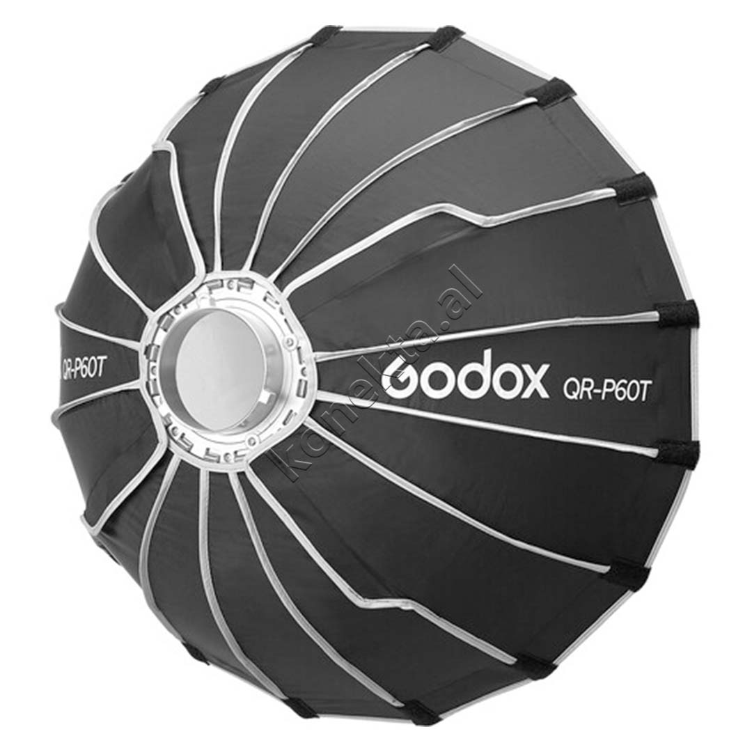 Softbox Profesional 60cm Per Fotografi Dhe Video Godox QR-P60T