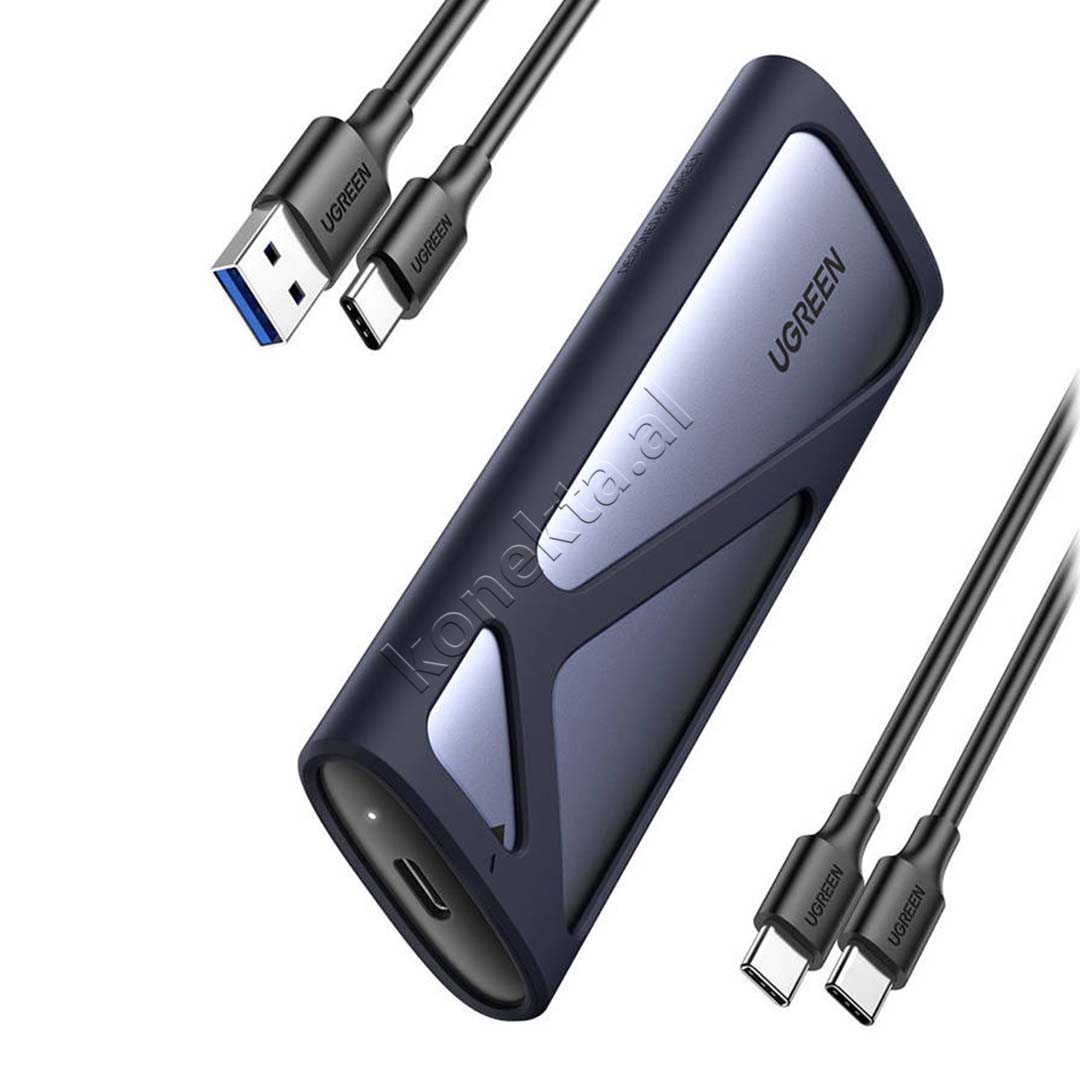 Mbajtese Dhe Lexuese SSD M.2 SATA/NVME Ugreen Me Porte Type-C
