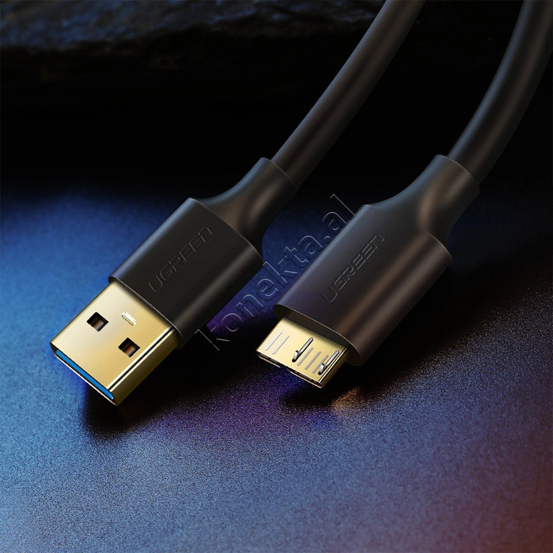 Kabell USB-A 3.0 (M) Ne Micro USB-B (M) Ugreen 2m