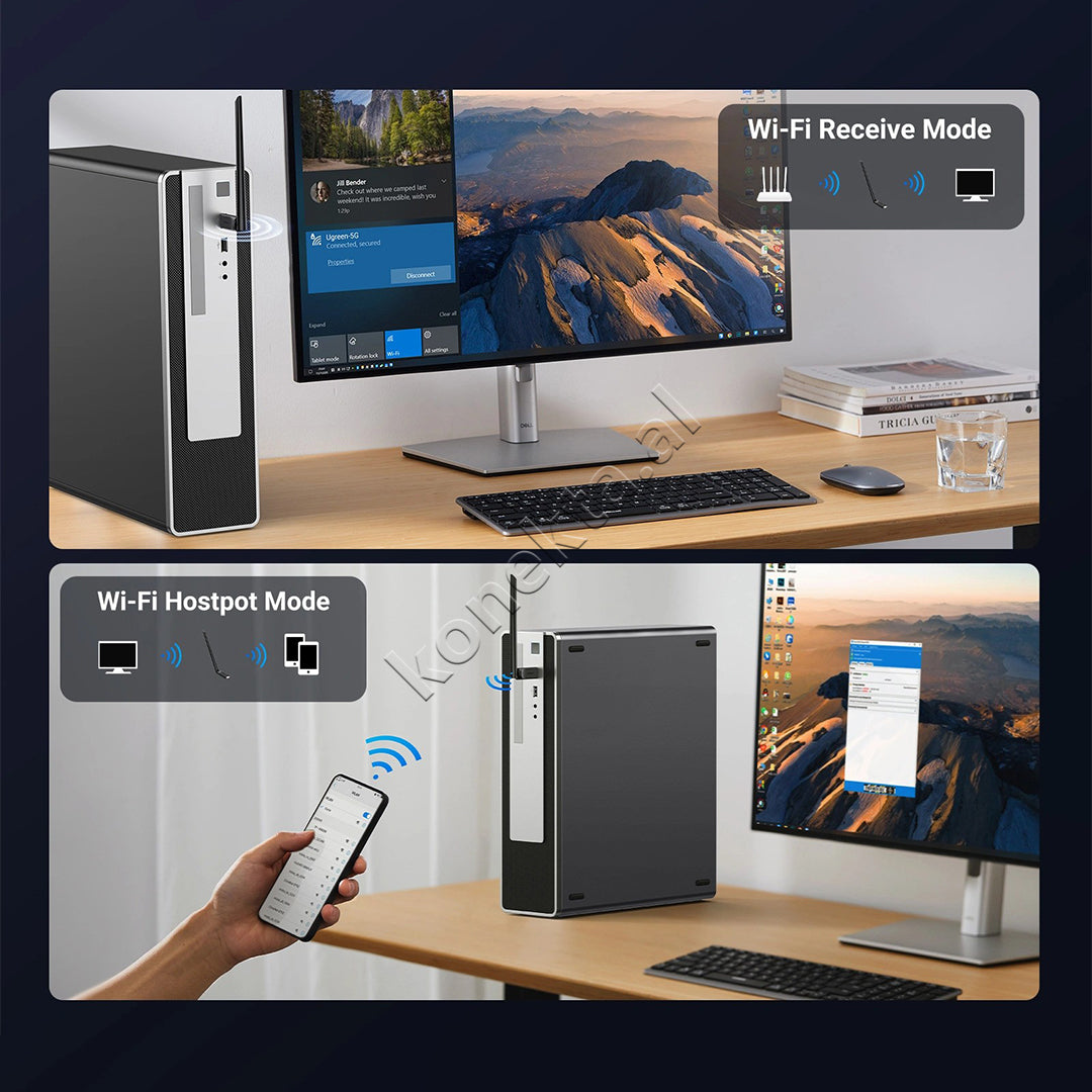 Adaptor Wi-Fi 6 Dual Band AX900 Ugreen