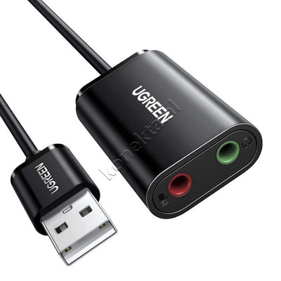 Adaptor Audio USB-A 2.0 ne 3.5mm Ugreen