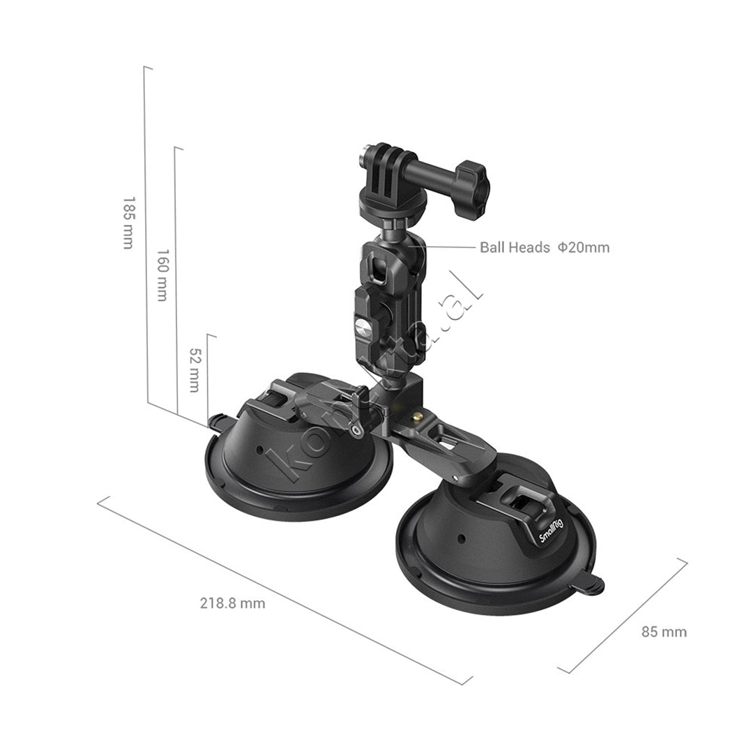 Aksesor Portable Dual Suction Cup Camera Mount SC-2K SmallRig 3566