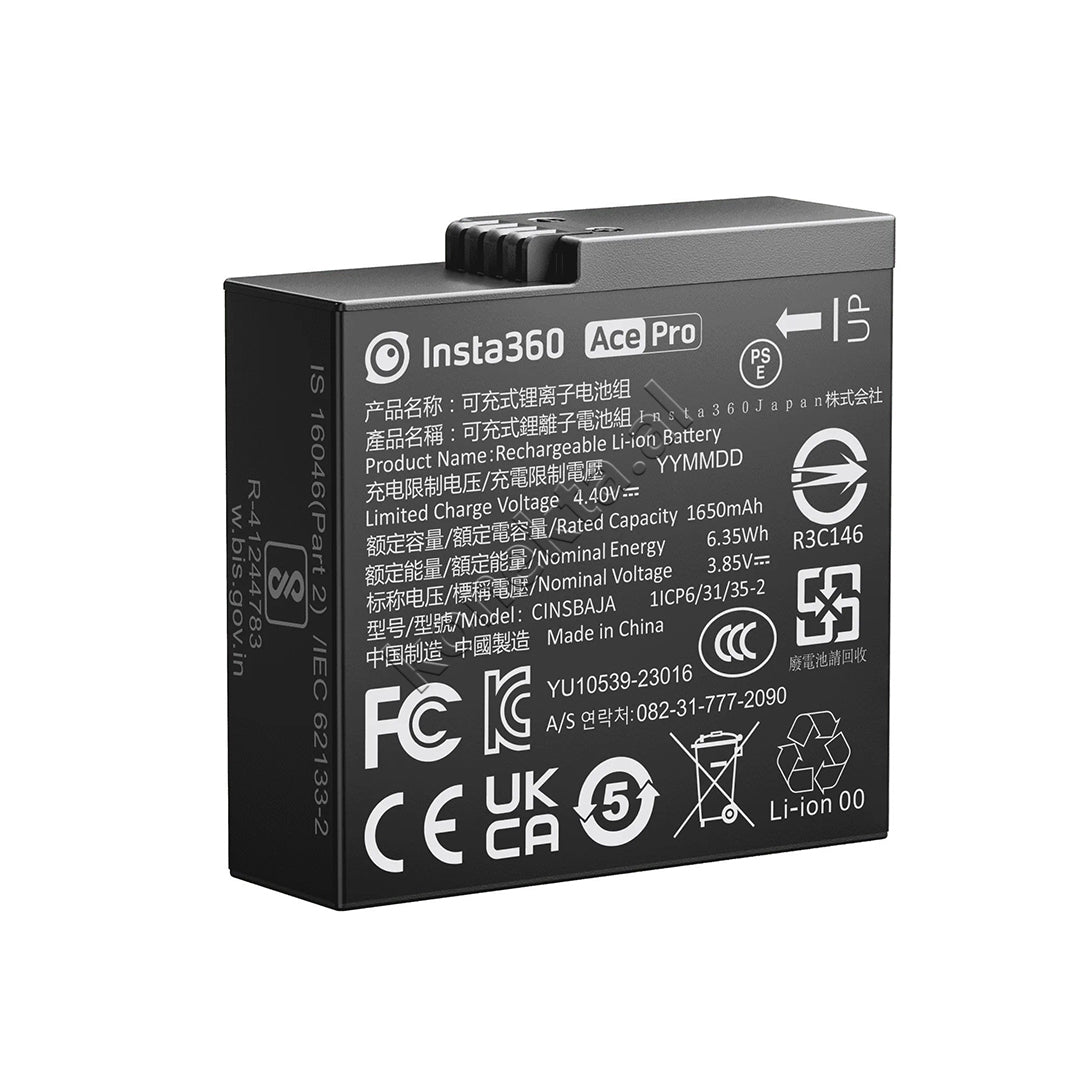 Bateri Per Insta360 Ace / Ace Pro 1650mAh