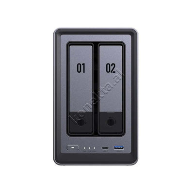 Sistem Nas Ugreen Me 2 Porta Per Ruajtjen Dhe Leximin E HDD-ve