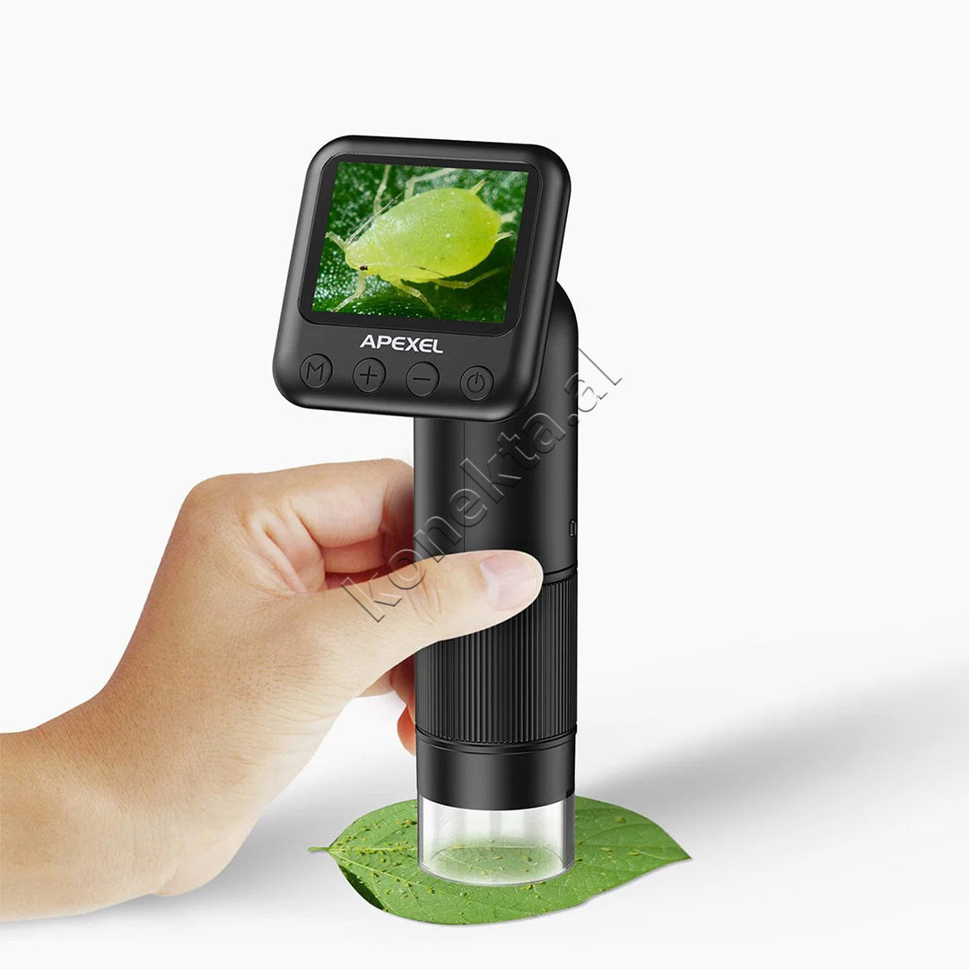 Mikroskop Digjital 400–800X Me Ekran LCD Apexel