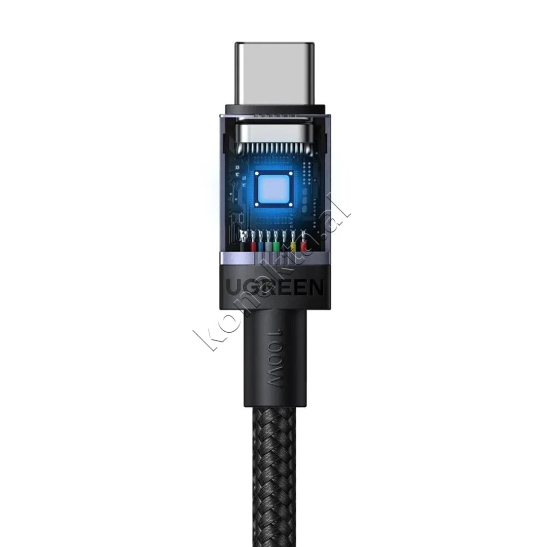 Kabell USB-C (M) Ne USB-C (M) 100W 2m Ugreen