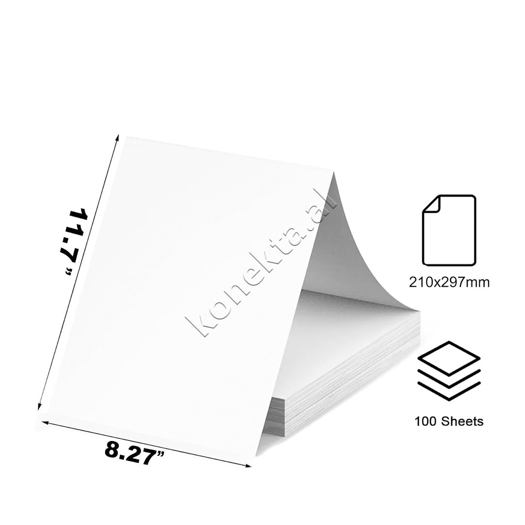 Leter Termike E Bardhe A4 Marklife 21cm*29.7cm