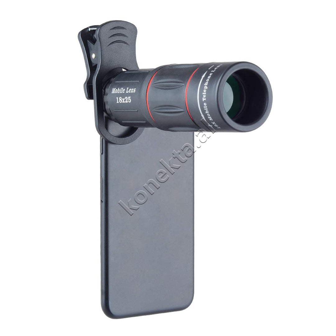 Lente Zmadhuese 18X Per Telefon Apexel Me Kapese Dhe Tripod