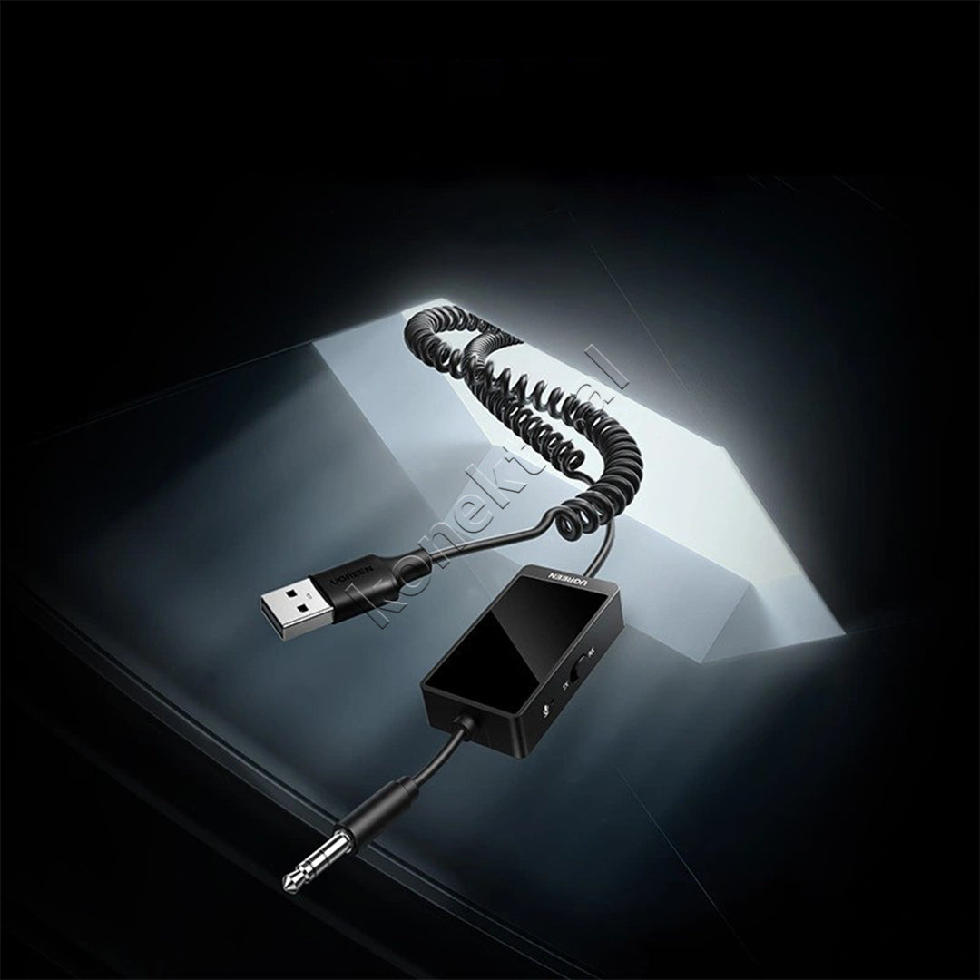 Transmetues Dhe Marres Bluetooth 5.4 Me Mikrofon Dhe Kabllo Te Terheqshme Ugreen