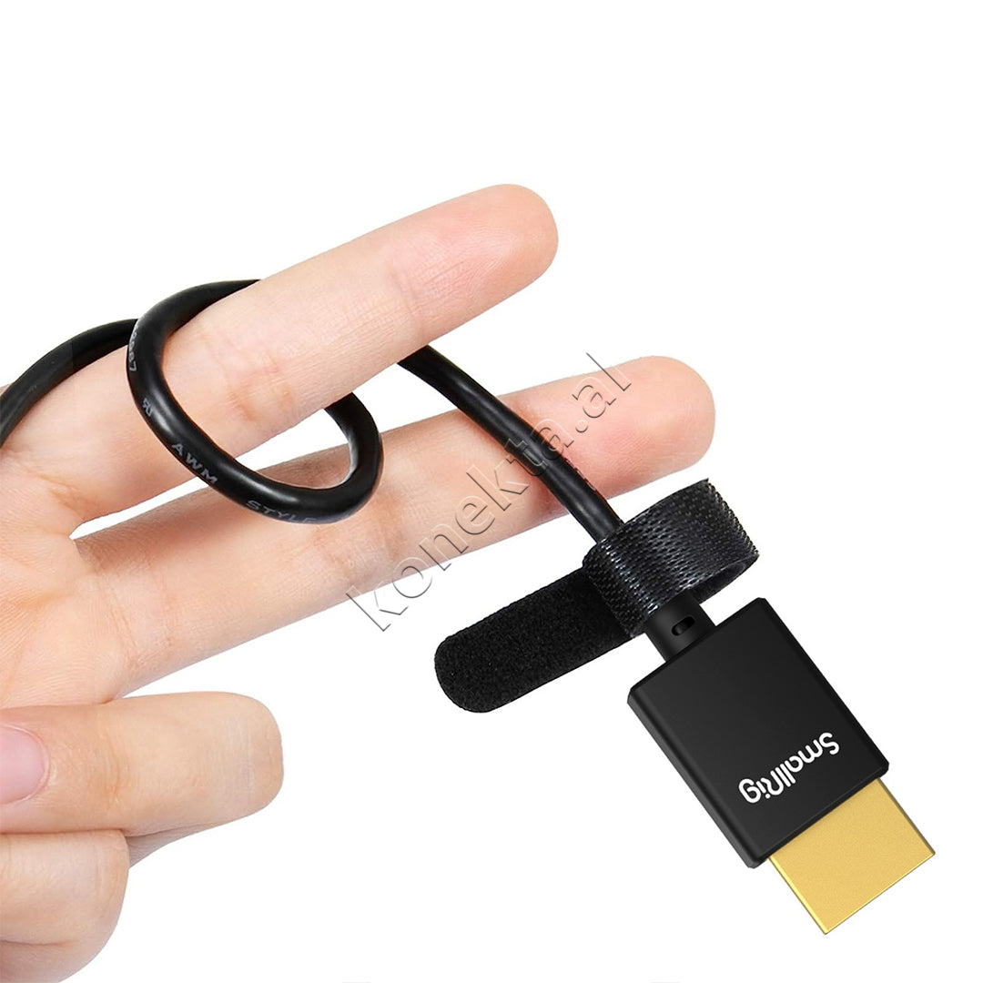 Kabell Micro HDMI 2.0 - HDMI 2.0 4K 55cm SmallRig 3043B
