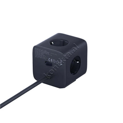 Multiprize 3 Vendeshe Me Porta 1xUSB-A Dhe 2xUSB-C Baseus