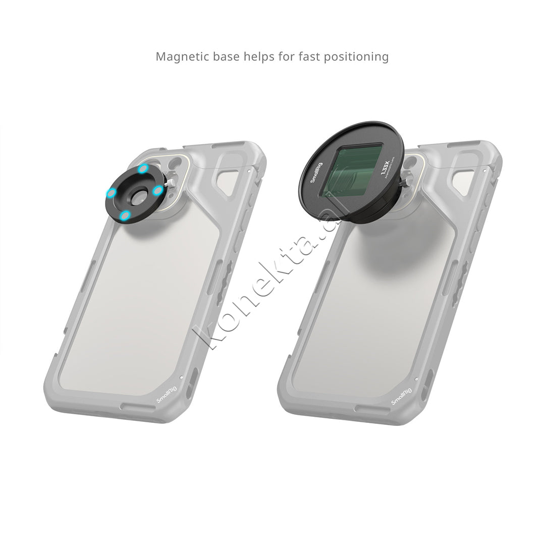 Lente Anamorfike Per Telefon 1.33x (T-mount) SmallRig 4590
