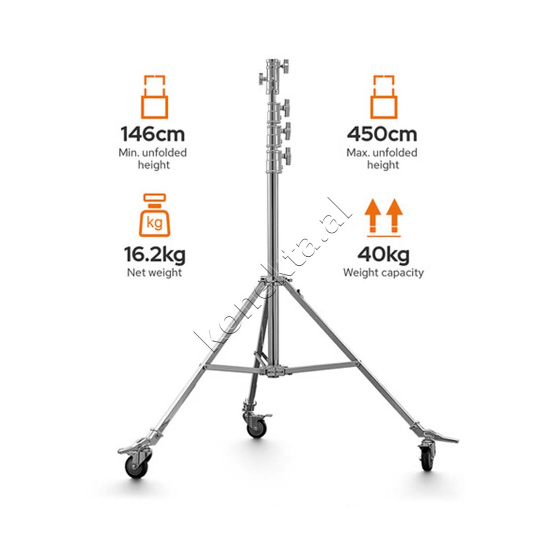 Stativ Me Rrota Per Drita Godox 4.5m