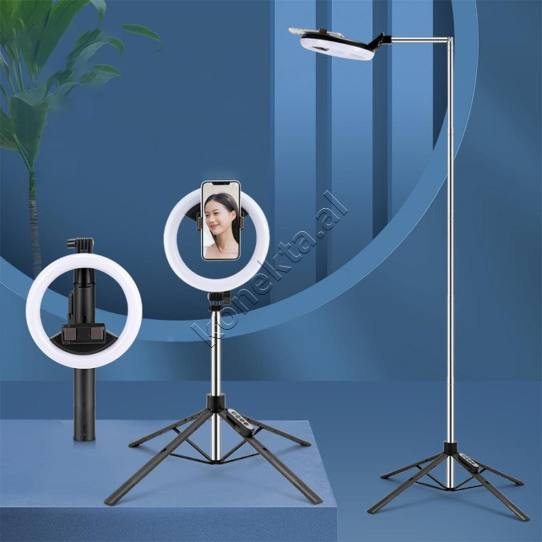 Tripod Profesional Per Smartphone Me Drite Rrethore