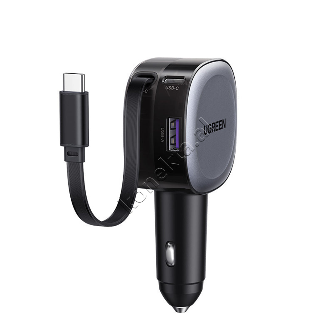 Adaptor Karikimi 75W Per Makine Me Fishe USB-C Te Integruar Ugreen