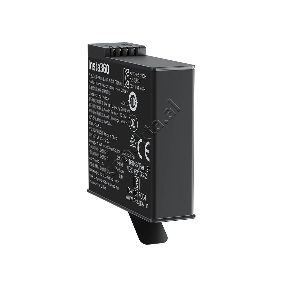 Bateri 2600 mAh Insta360 X6 Xtreme Battery