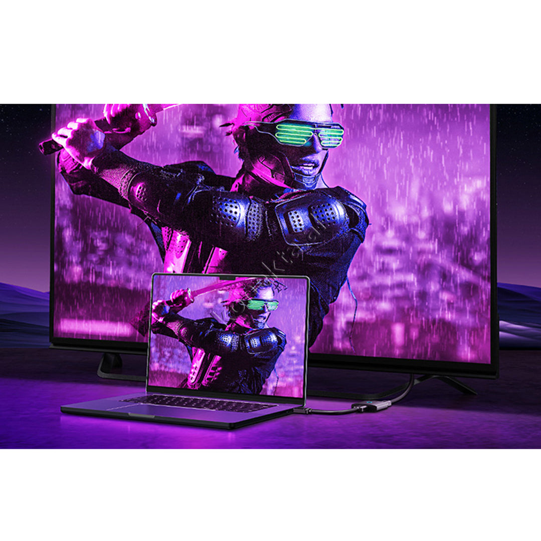 Hdmi Splitter 1m Qe Te Nderroni Lehte Lidhjen e Pajisjeve Me Te Njejtin Monitor