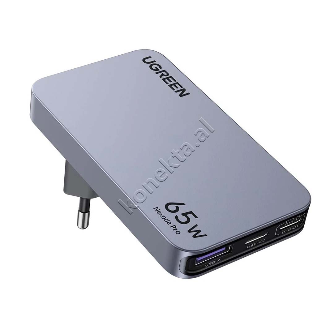 Adaptor Karikimi Nexode Pro 65W UGreen Me Porta 2xUSB-C & 1xUSB-A