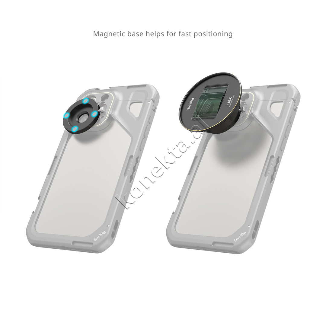 Lente Anamorfike 1.55x Per Telefon (T-mount) SmallRig 3578B