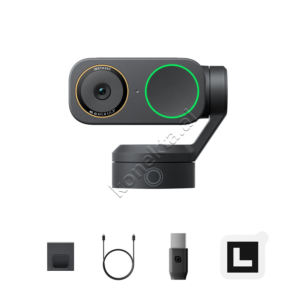 Kamera Profesionale Webcam 4K Insta360 Link 2 Pro Standard Bundle