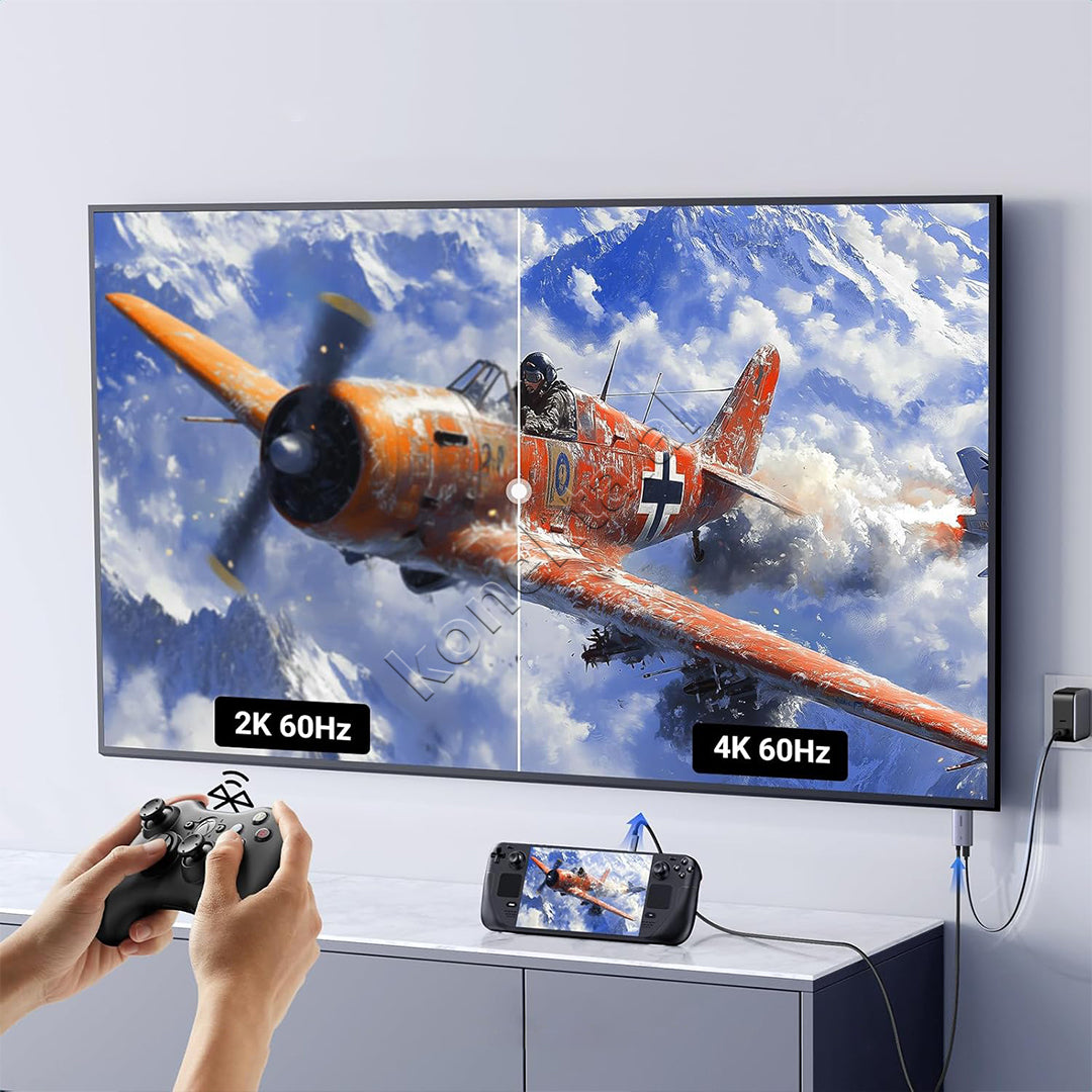 Kabell USB-C (M) Ne HDMI (M) 4K Me Porte PD Ugreen 2m