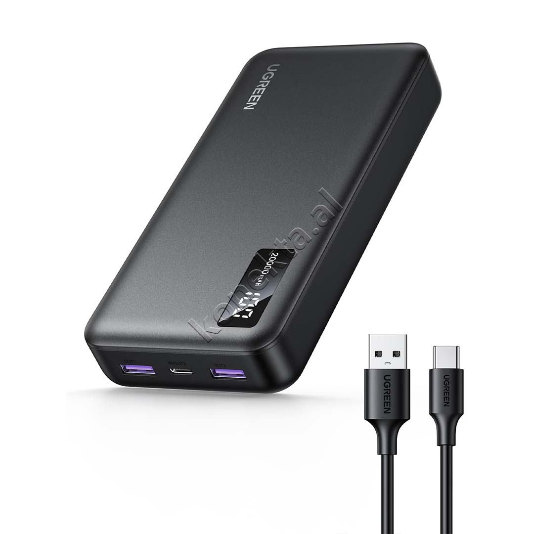 Bateri E Jashtme 20’000mah Me Karikim Dy Drejtimesh Ugreen