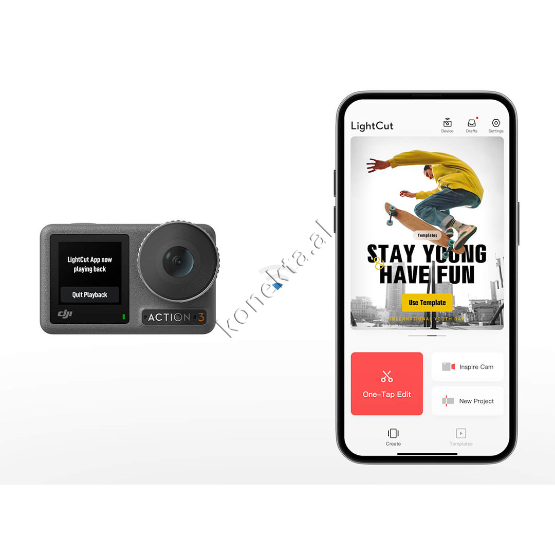 Kamera Sportive DJI Osmo Action 3 Adventure Combo